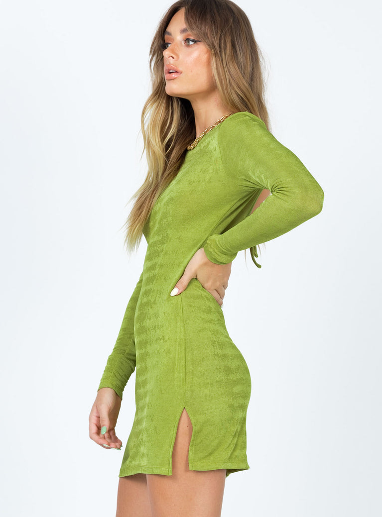 Montana Mini Dress Green